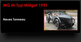 Neues Tonneau MG M-Typ Midget 1931